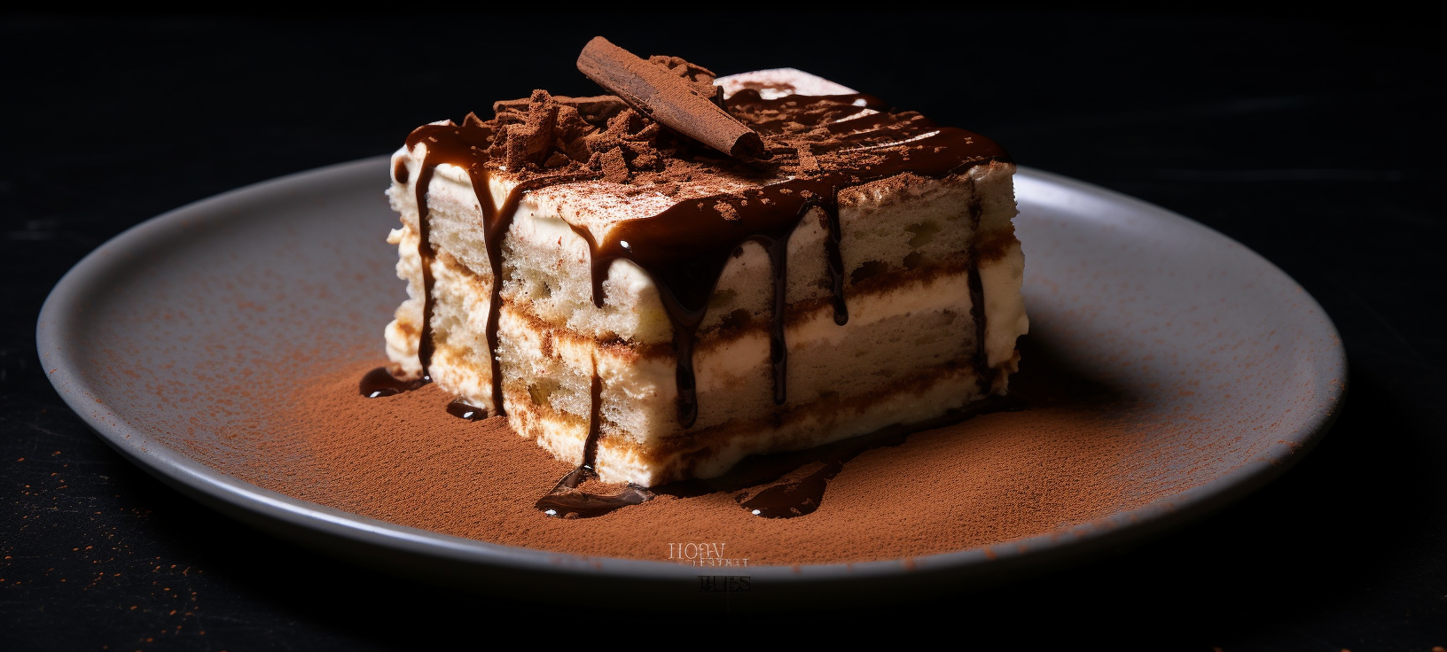 Decadent Tiramisu Dessert with Chocolate Shavings