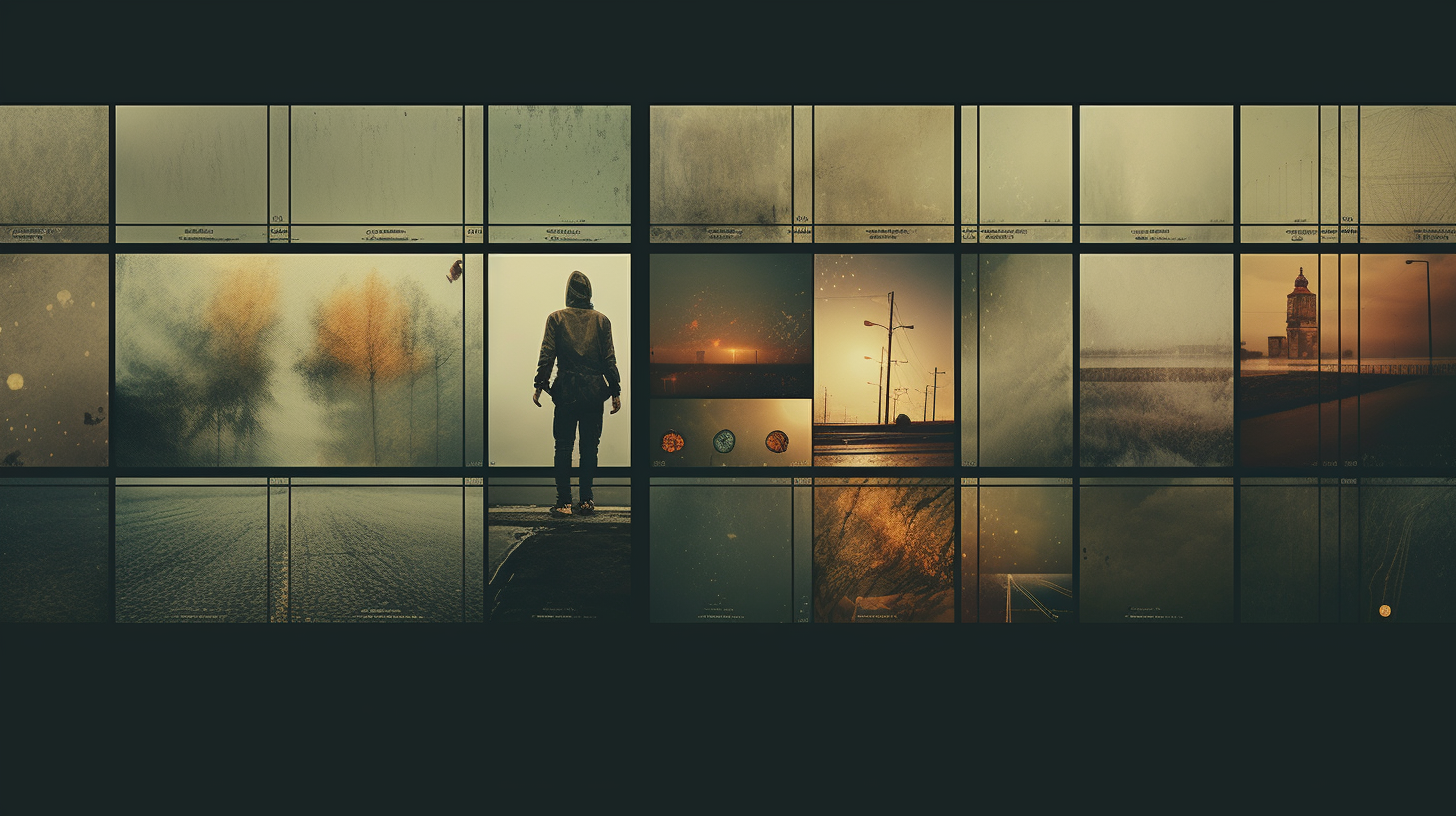 Instagram Blog Design Grunge Style