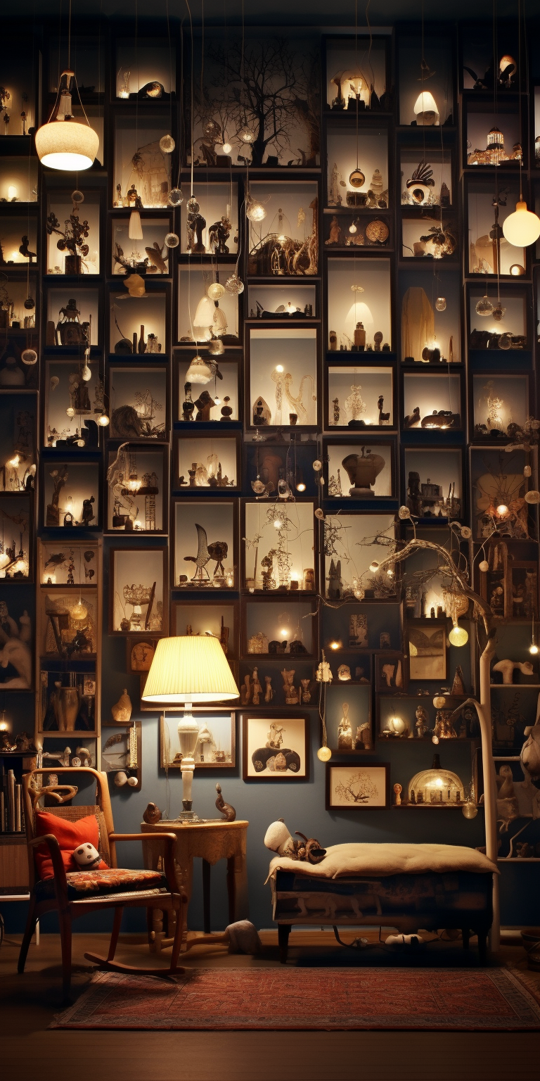 Miniature collection of interior photos