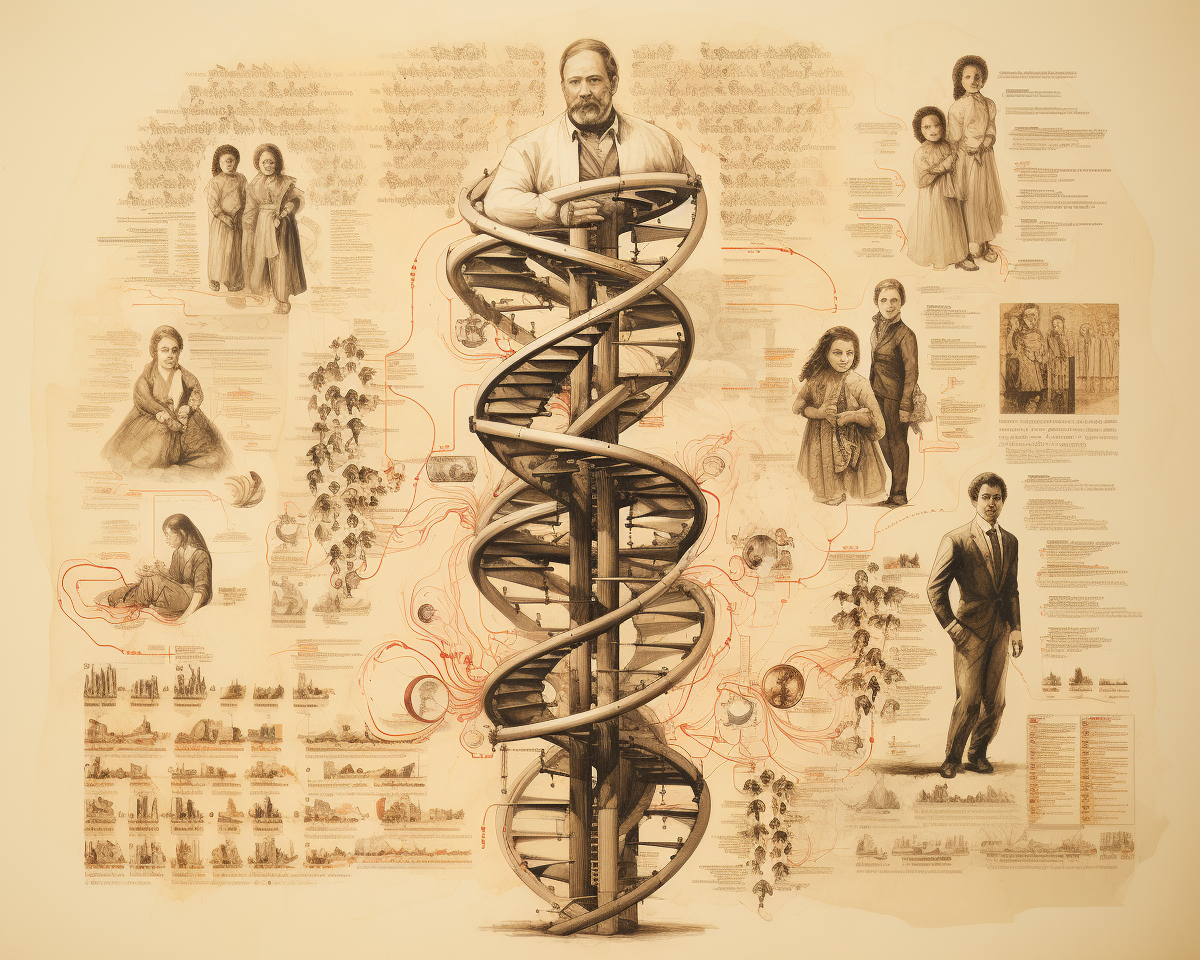 Investigative Genetic Genealogy Double Helix Family Tree