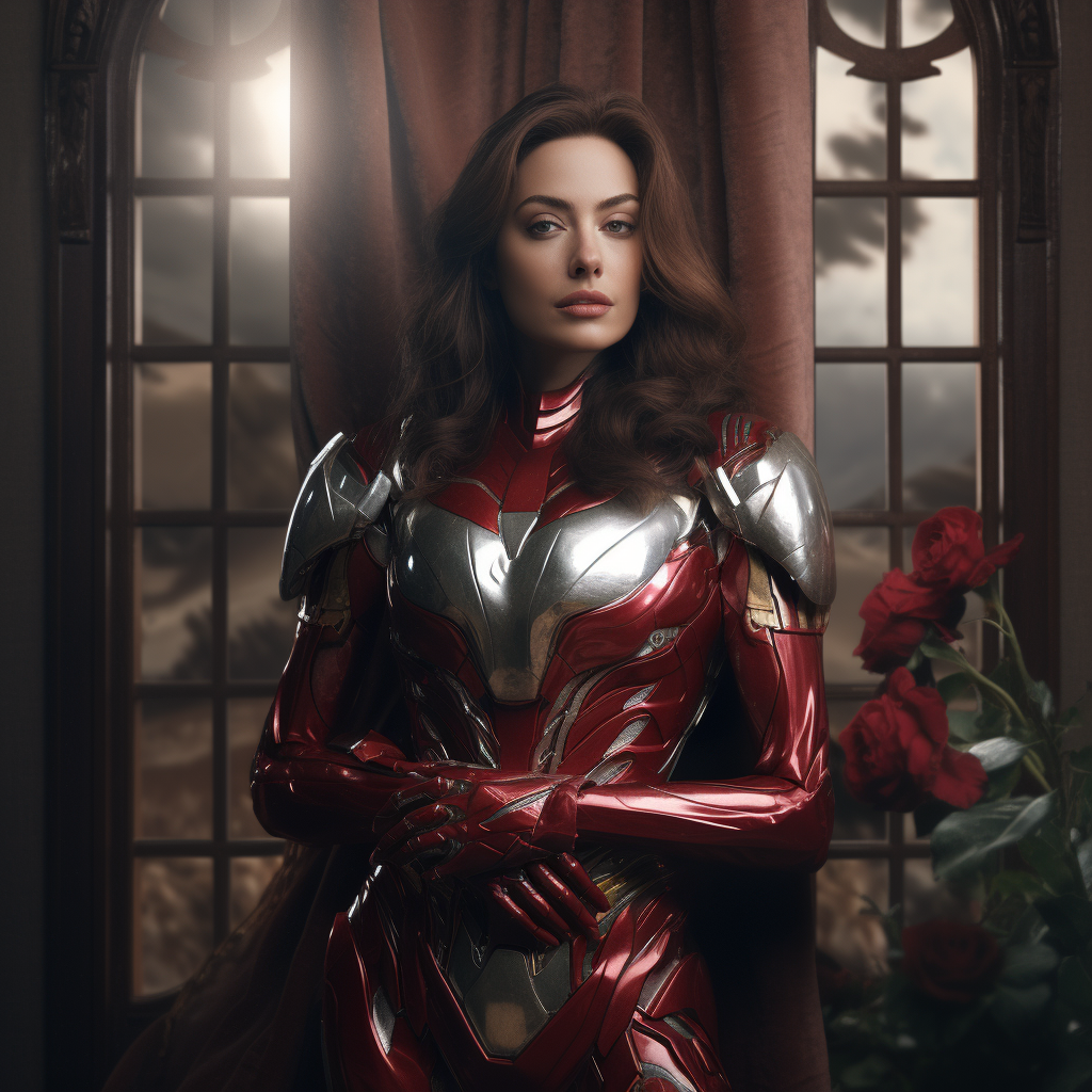 Reflective Ironman as Queen