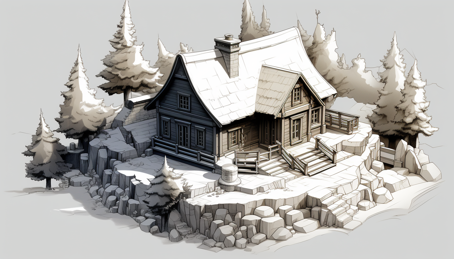 Isometric Cottage Cutthrough