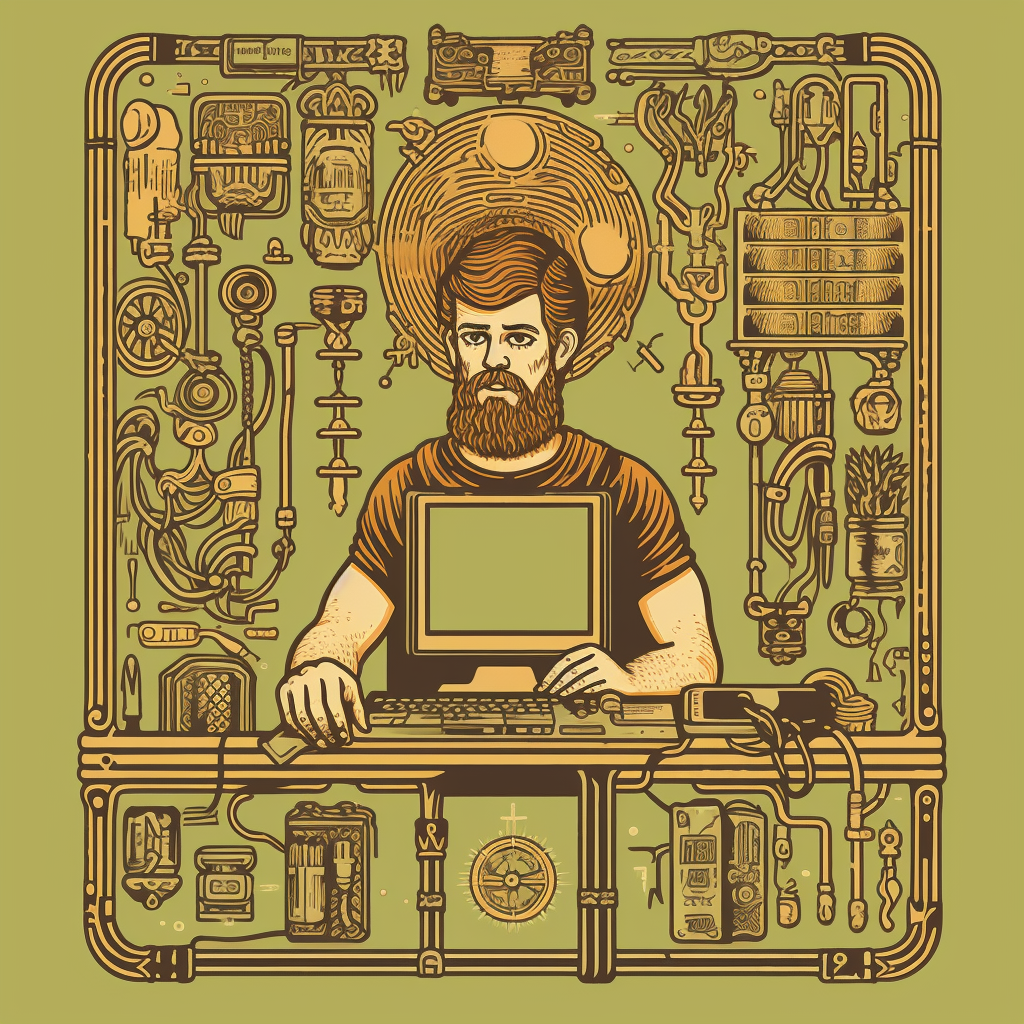 Illustration of IT Tech Support Manual