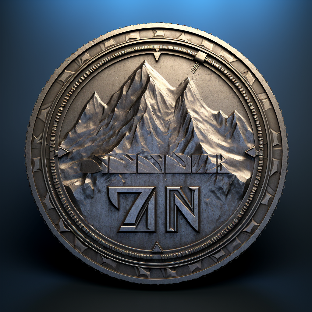 IZN Coin Snow Mountain