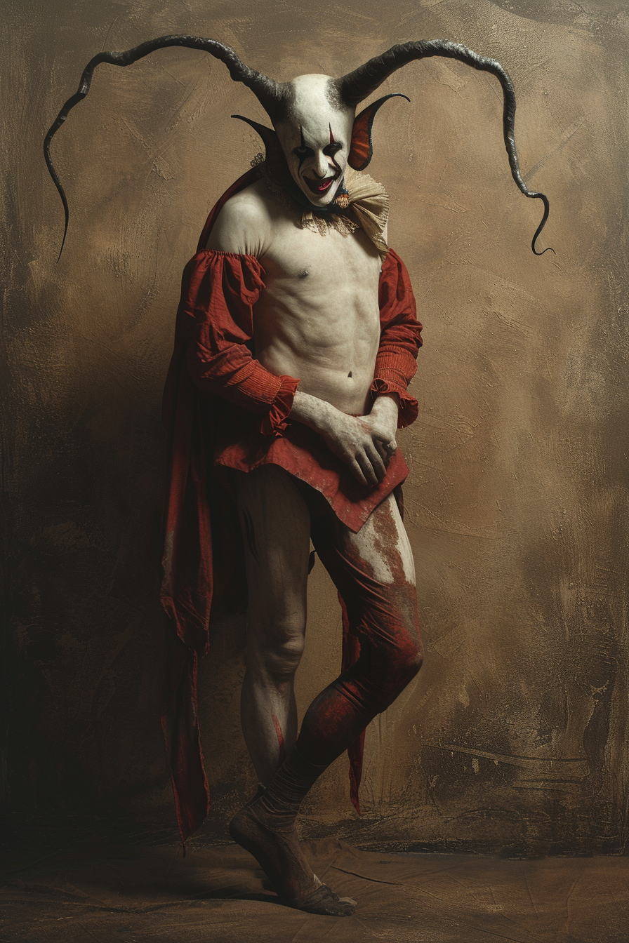 Jester Mephistopheles Odd Nerdrum Style