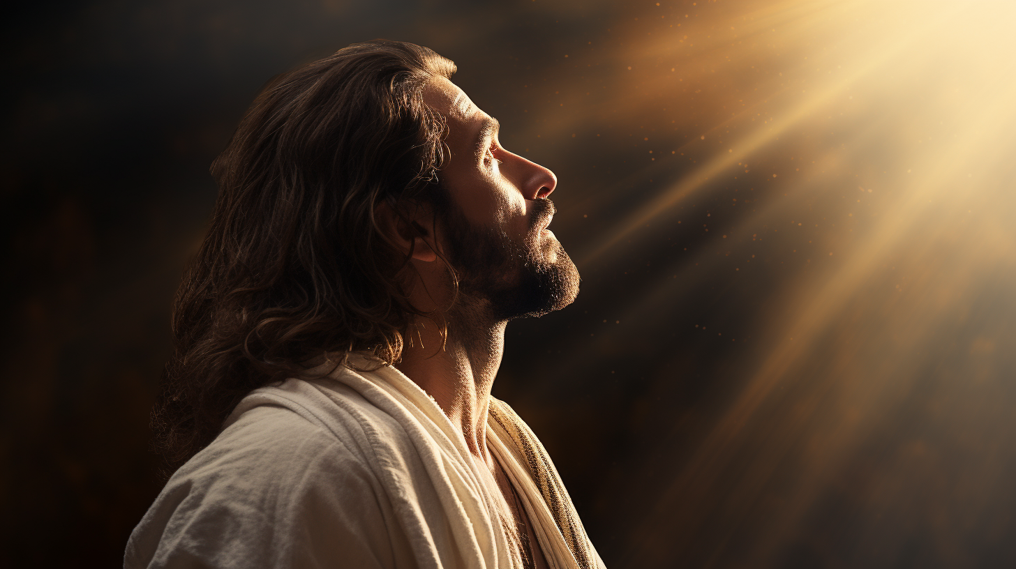 Jesus praying profile image