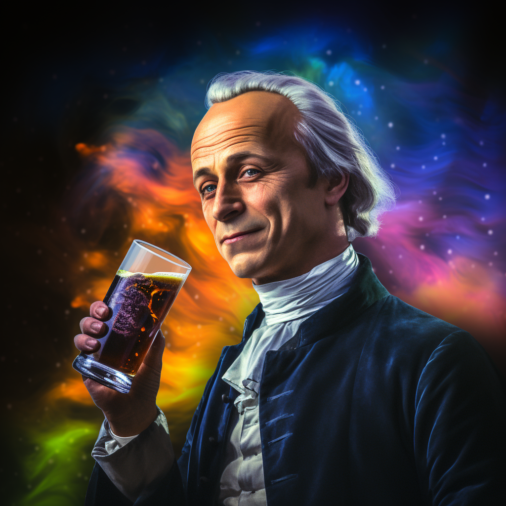 Immanuel Kant enjoying a party in Australia