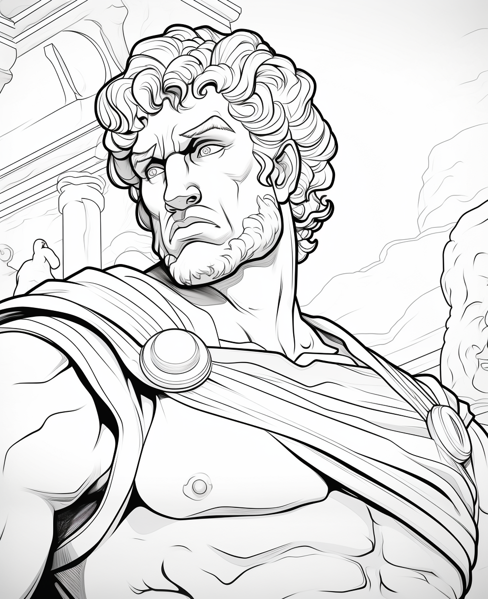 Coloring page of Cassius Swift for kids