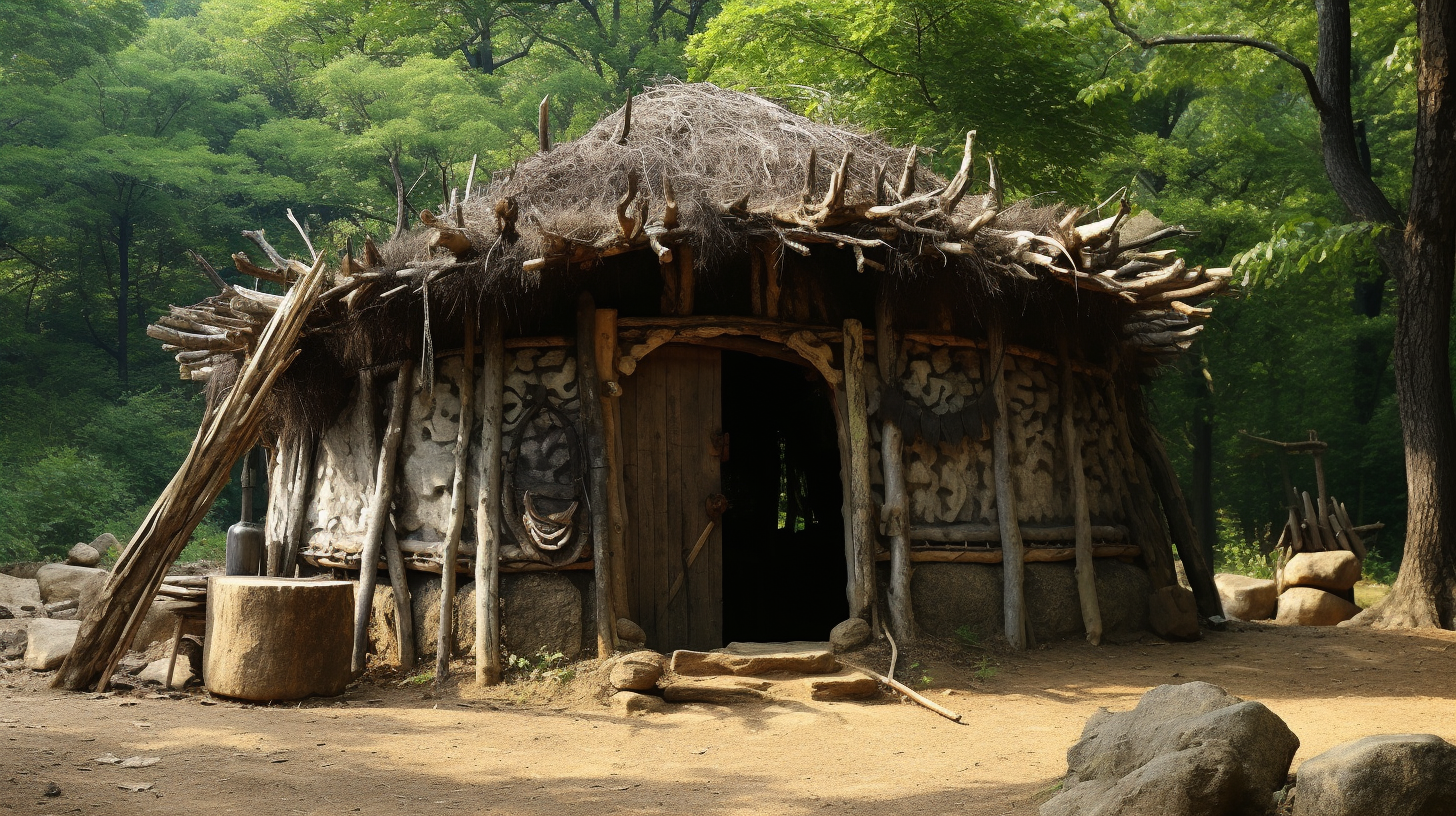 Korean shaman hut AR 16:9