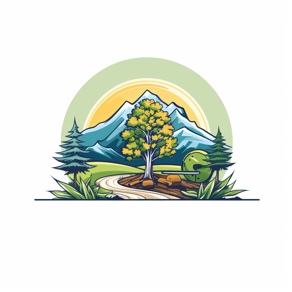 Landscaping logo design