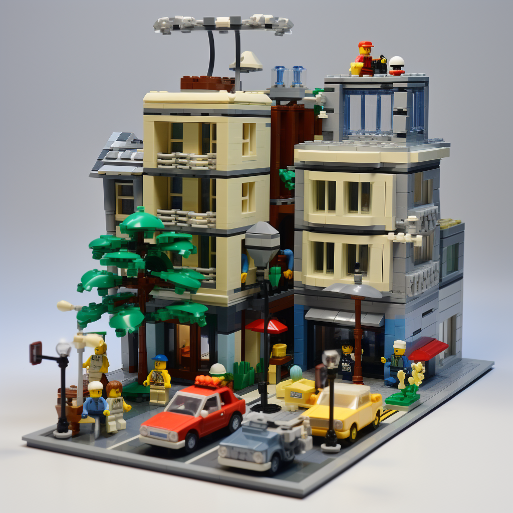 Lego City Toy Front View