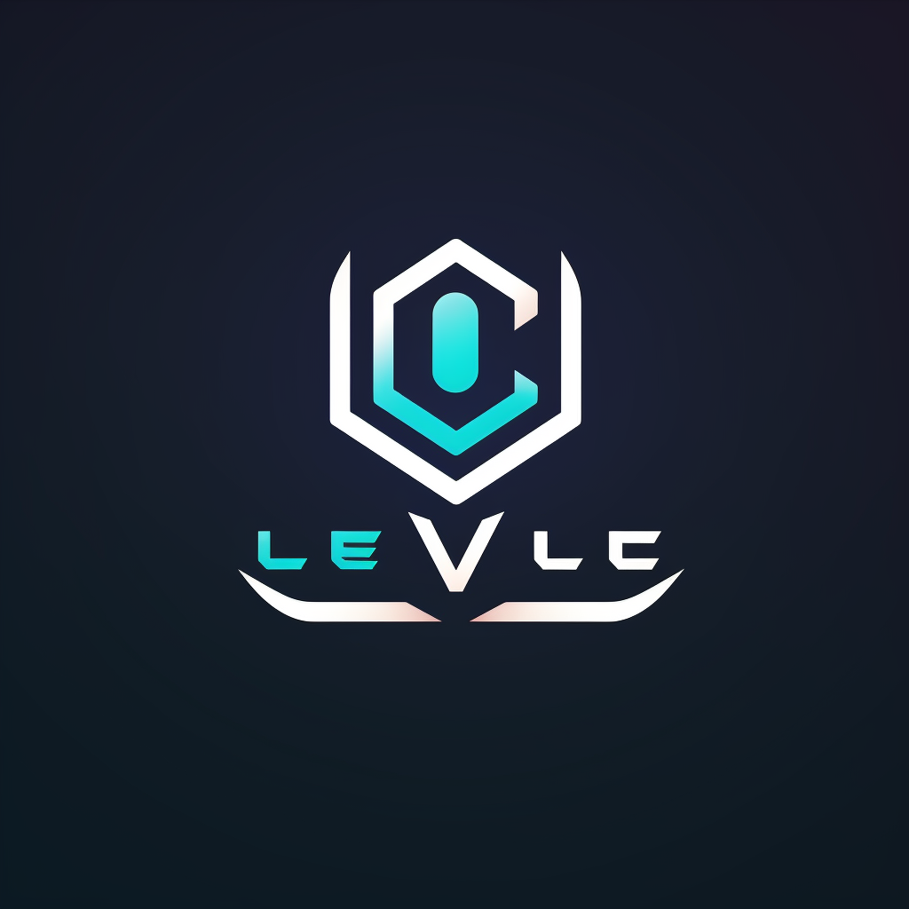 Sleek and modern logo for Level Up Life Skills