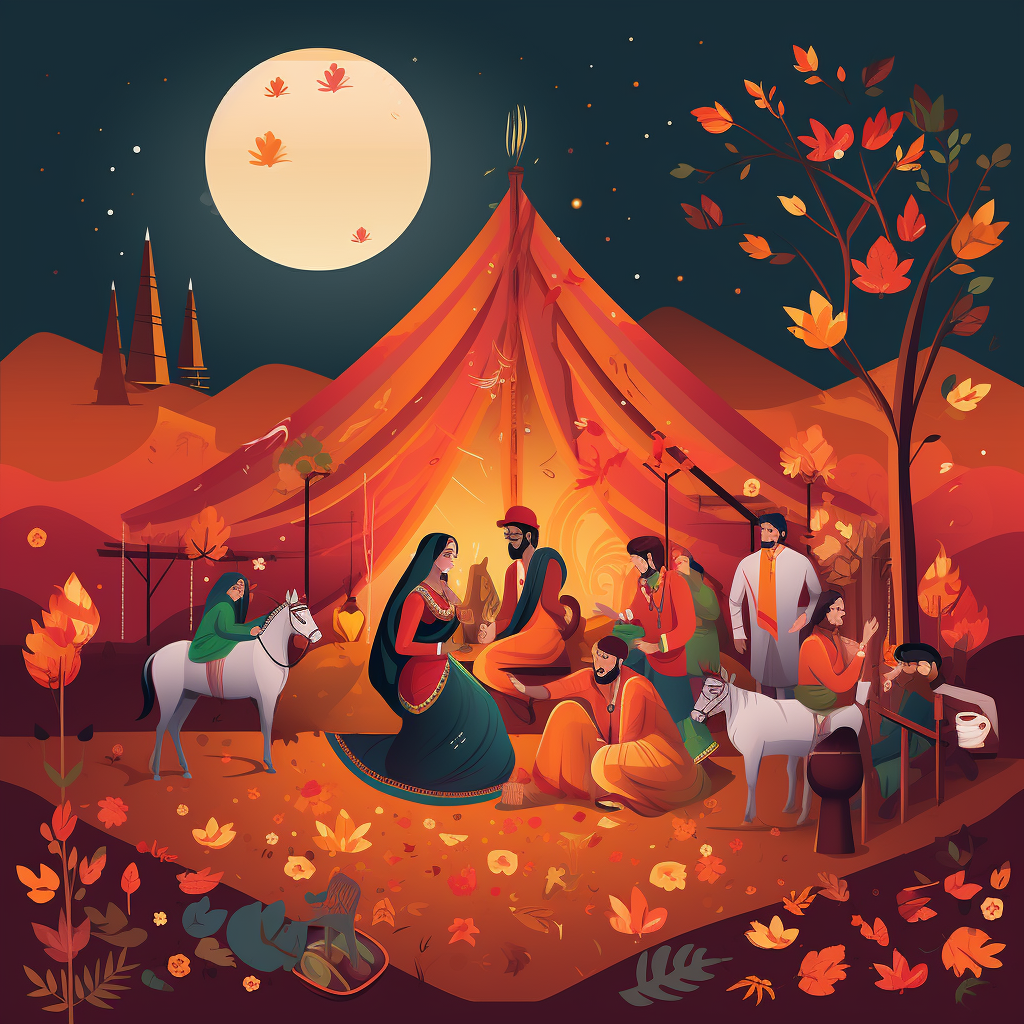 Lohri festival graphic