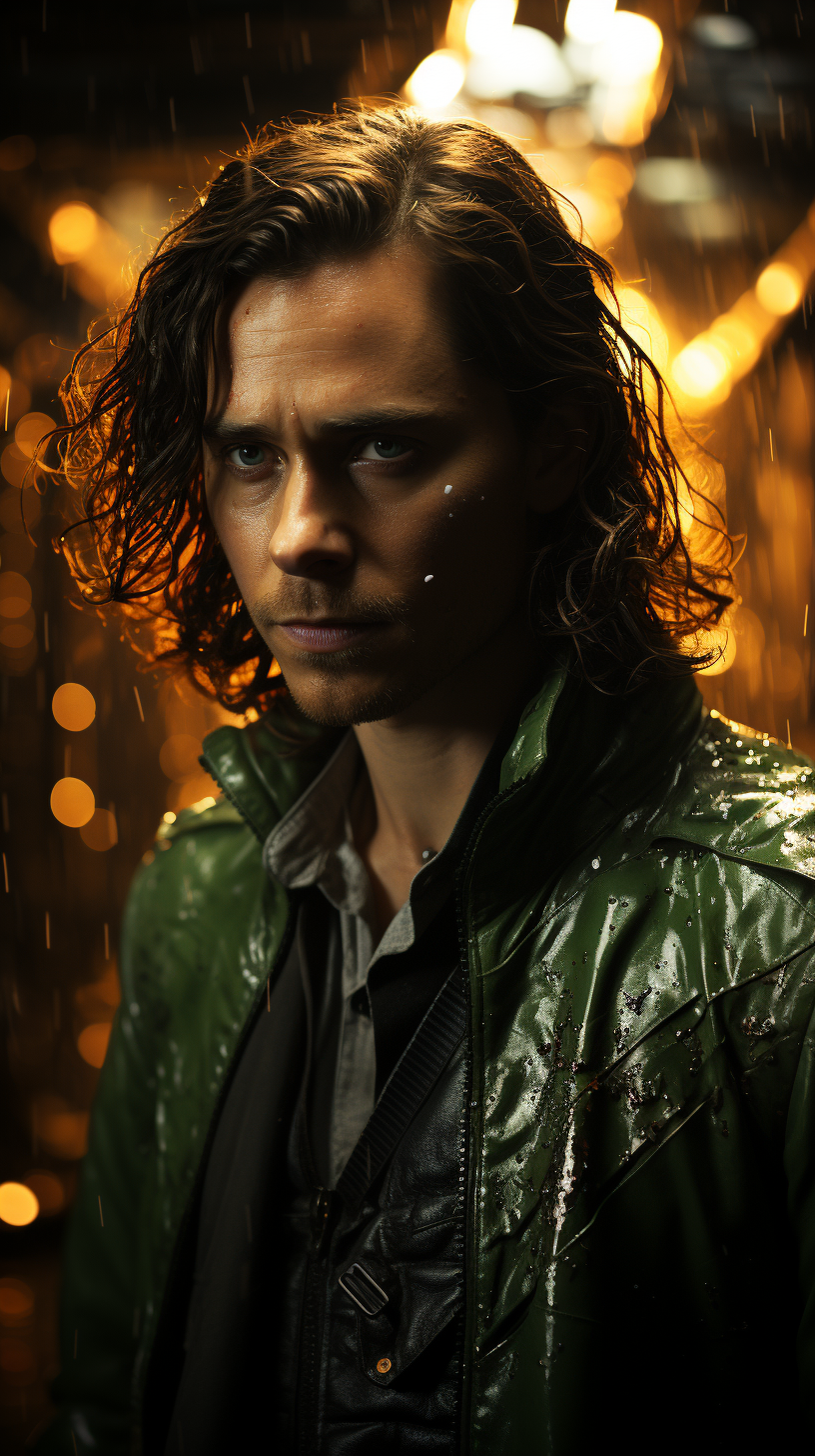 Loki in Sam Reimi Style with Green Lighting