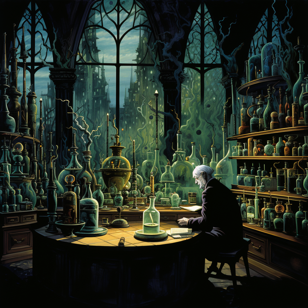 Cover illustration of The Lost Apothecary