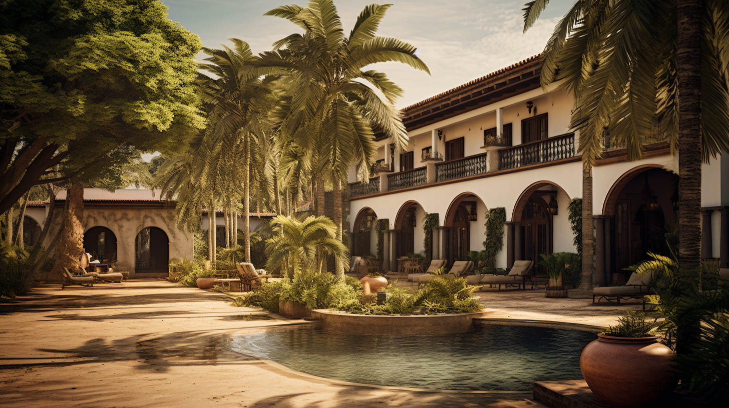 Elegant luxury hotel in Rivera Nayarit