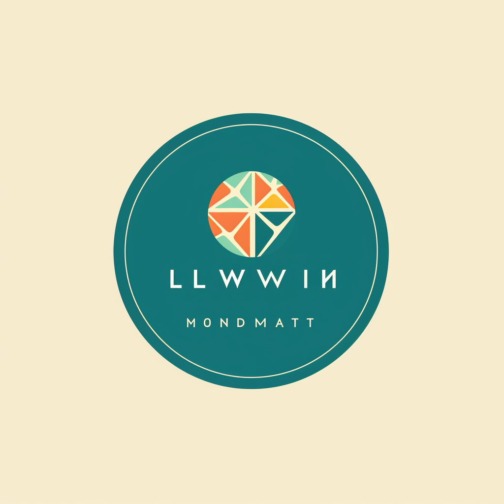 Minimalist LWM logo design