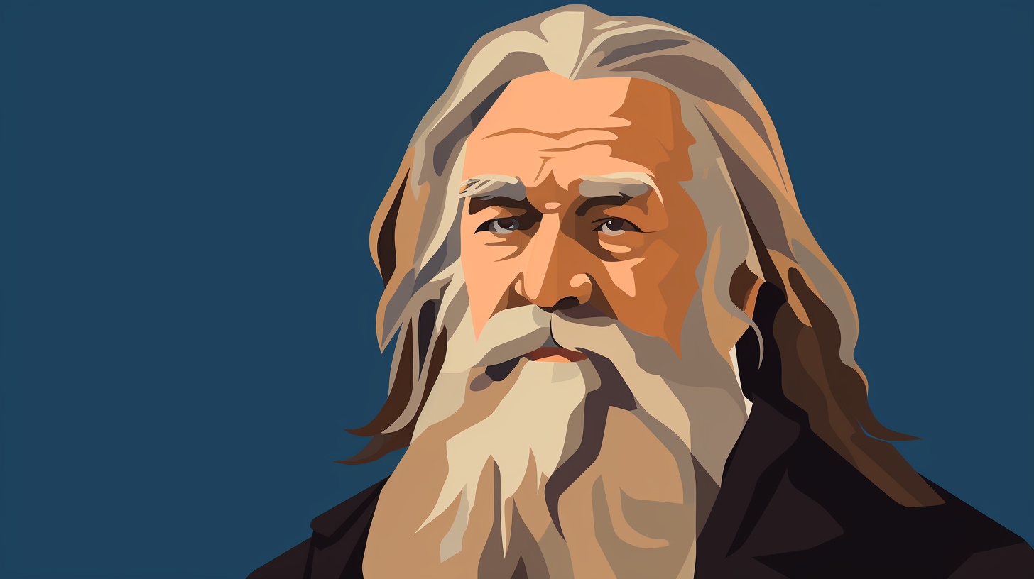 Lysander Spooner with Groomed Beard