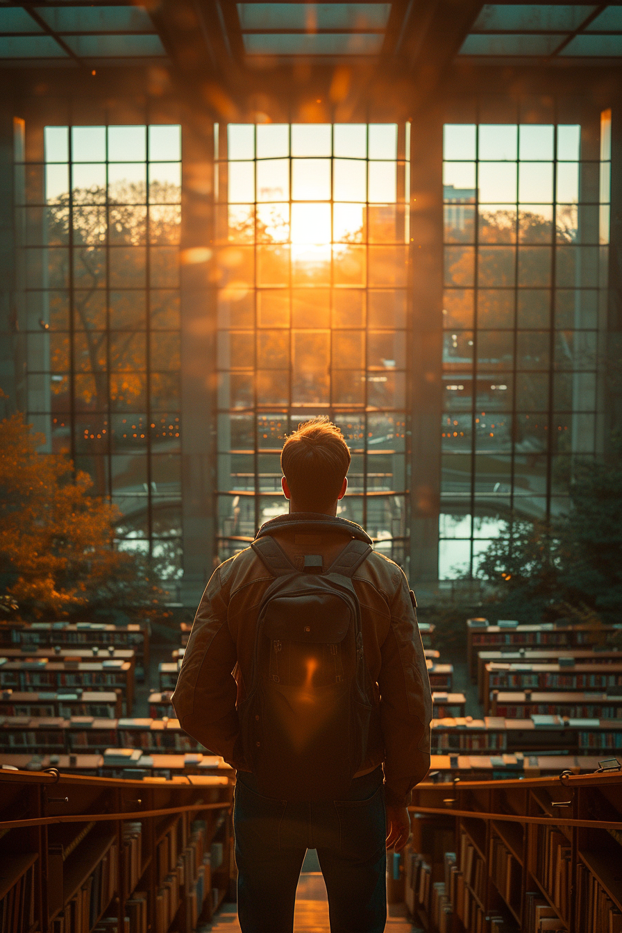 Man holding phone sending text