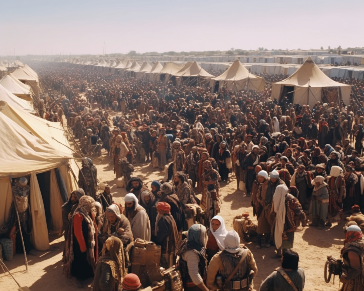 Mandalorians defending Gaza refugee camps