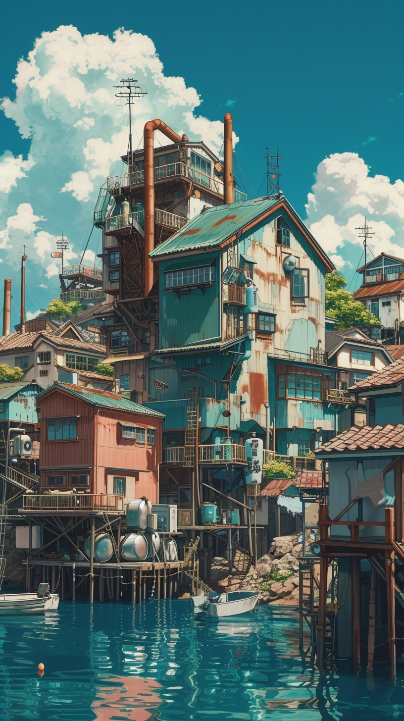 Maritime City Showa Era Offshore Platforms