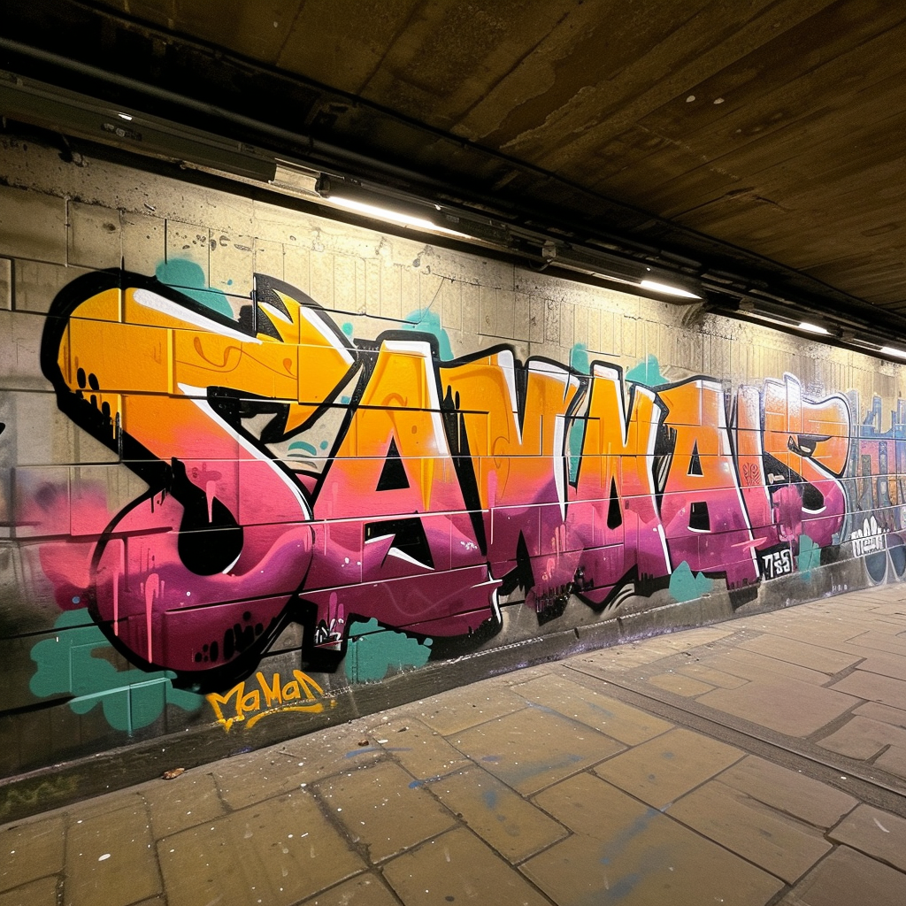 MAWMAN 755 Wildstyle Graffiti