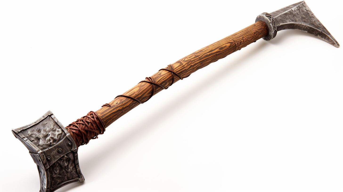 Long Two-Hand Medieval Hammer