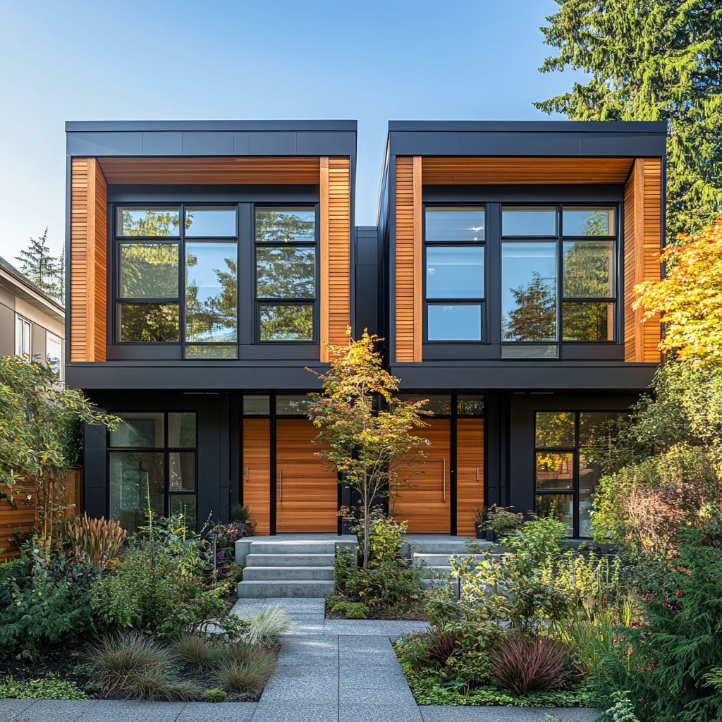 Modern Three-Story Duplex Vancouver