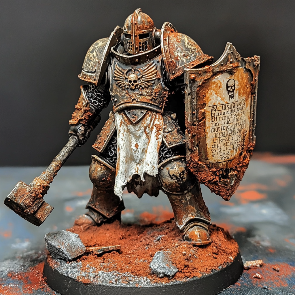 Stormcast Eternal with Rusted Armor