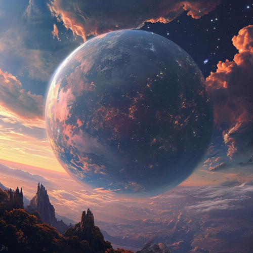 4. Artificial planet at the edge 4. Artificial planet at the edge
