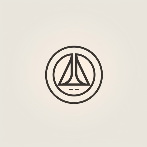 4. ALT Text describes lettermark logo with serif font