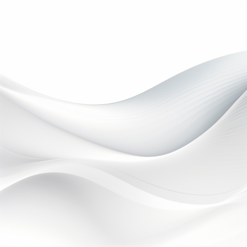 4. Curved lines graphic on white background.