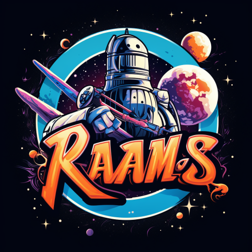 Space Jam style Royals logo