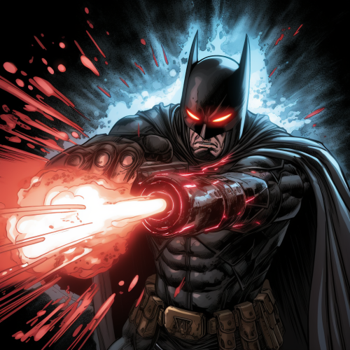 Batman with BatPO Laser