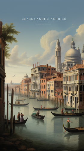 4. Stunning depiction of Venice in the 18th century.