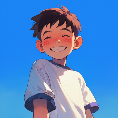 Smiling 10-year-old Richard Montañez photo