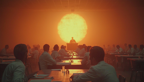 1960s Bingo Hall with Men and Women Players