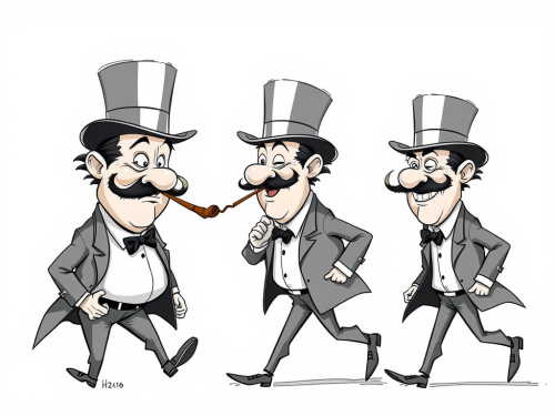 19th Century Gentleman and Alluring Aphrodite Animation