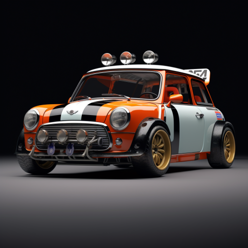 2010 Mini Cooper S with rally cruiser inspiration