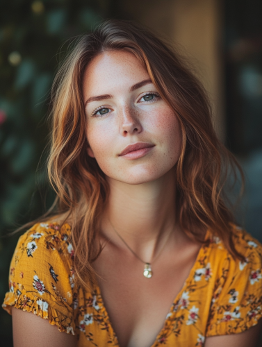 28-Year-Old Woman Portrait Nikon Z7 II 3:4 Raw