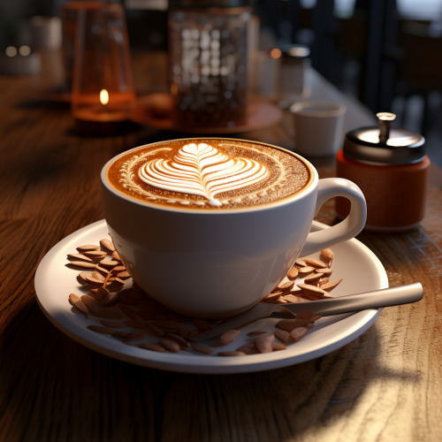 3D Blender Cup Co Coffee