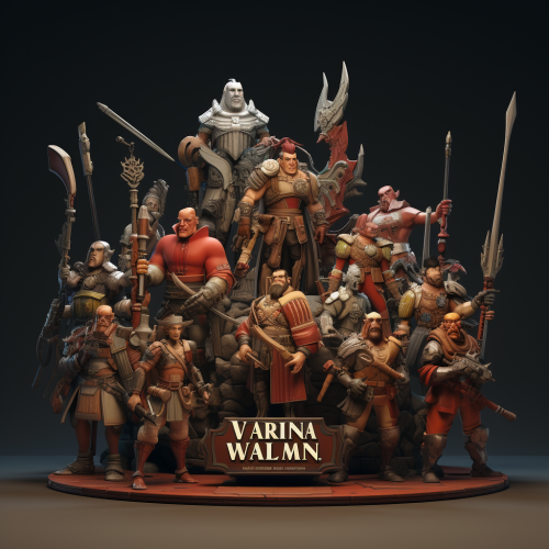 Image of a 3D world clan protecting the universe