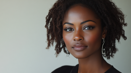 40-Year-Old Black Woman's Confident Vogue Photoshoot