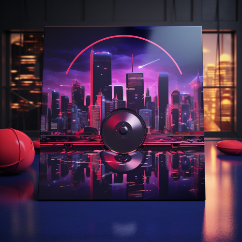 3D Vinyl Album Cover - Italo Disco Songs 3D Vinyl Album Cover - Italo Disco Songs
