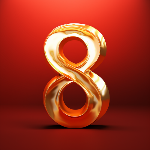 Vibrant 8th Anniversary Artwork