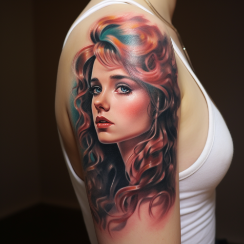 Nostalgic 90s Tattoo Artwork