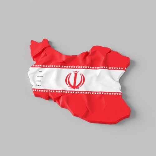 A 3D Map of Iran A 3D Map of Iran