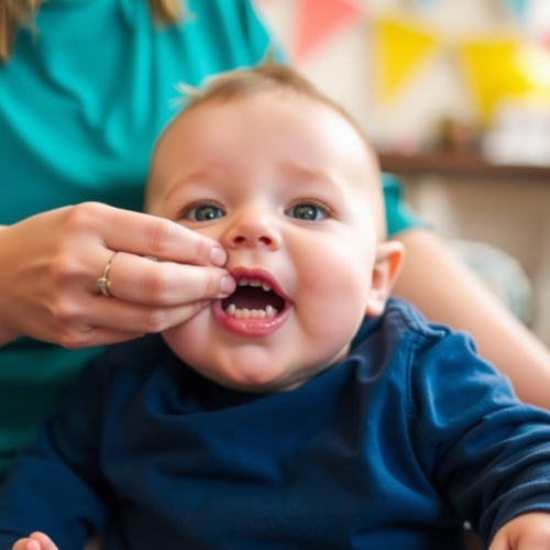 A Baby's Teething Celebration