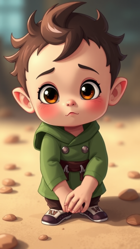 A Baby Version of Deku