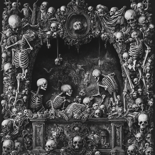 A Baroque Scene of Life and Death split